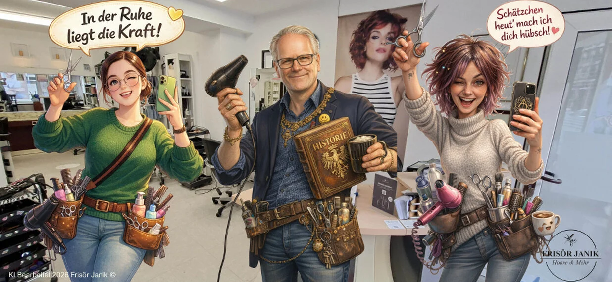 Banner Friseur Janik 2026 (KI bearbeitet)